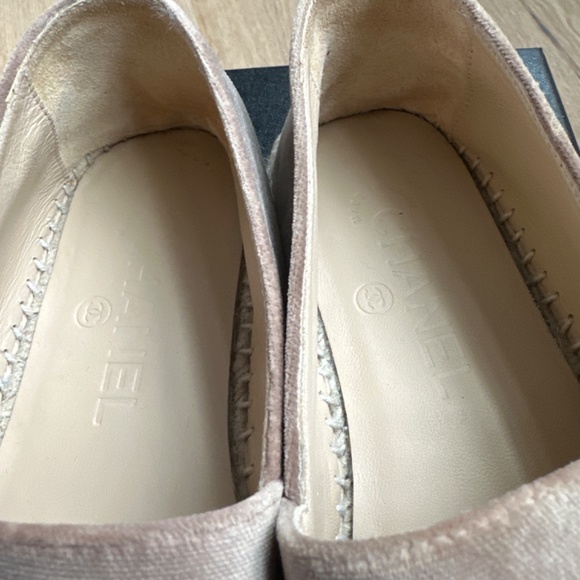 Authentic Chanel velvet espadrilles - Picture 3 of 5